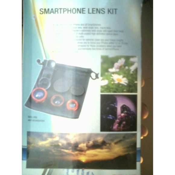 Craig Smartphone Camera Lens Kit - Fisheye, Wide Angle & 10x Lenses NIB - Picture 2 of 3